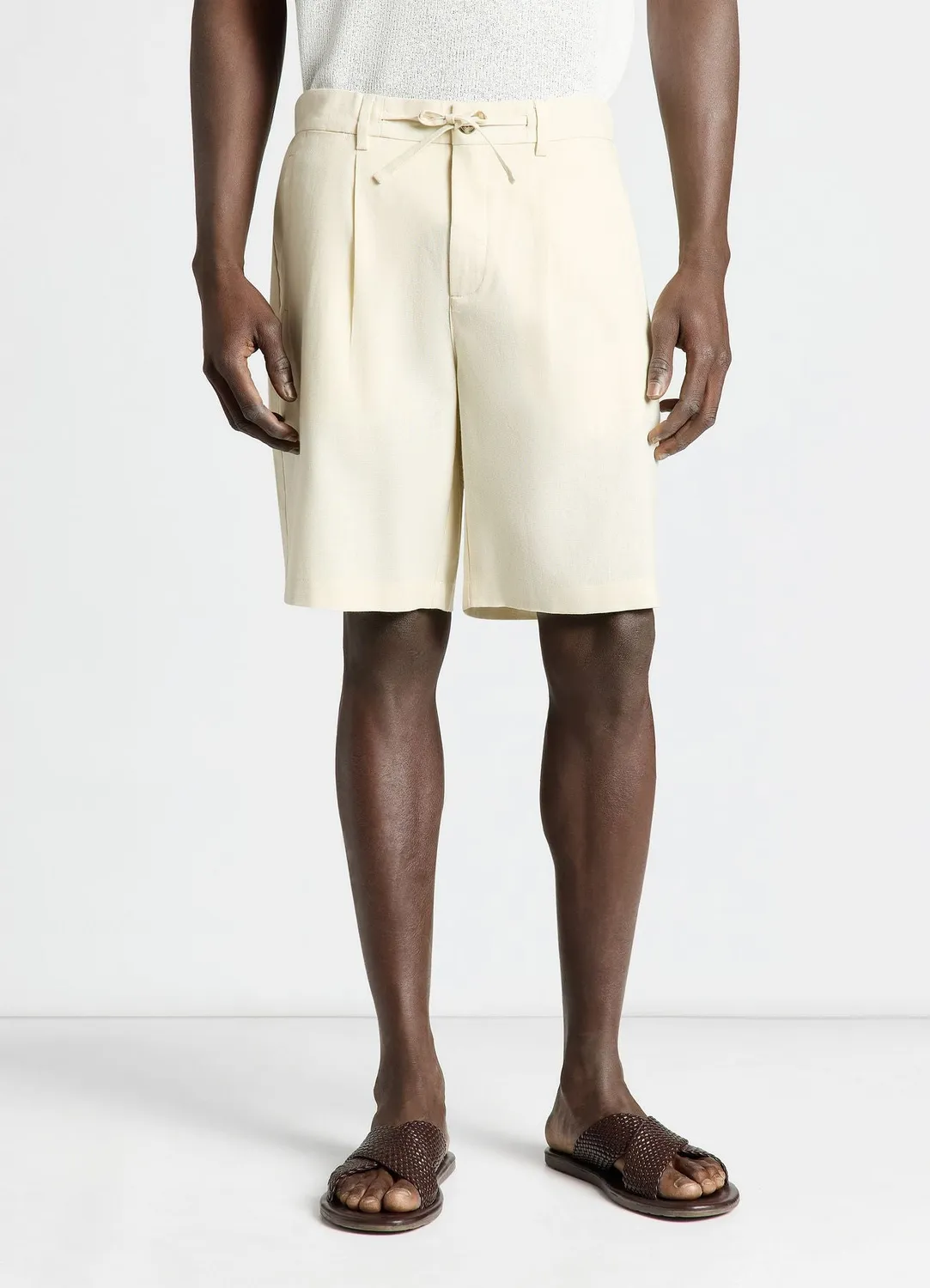Calliope short jogger lin uni homme
