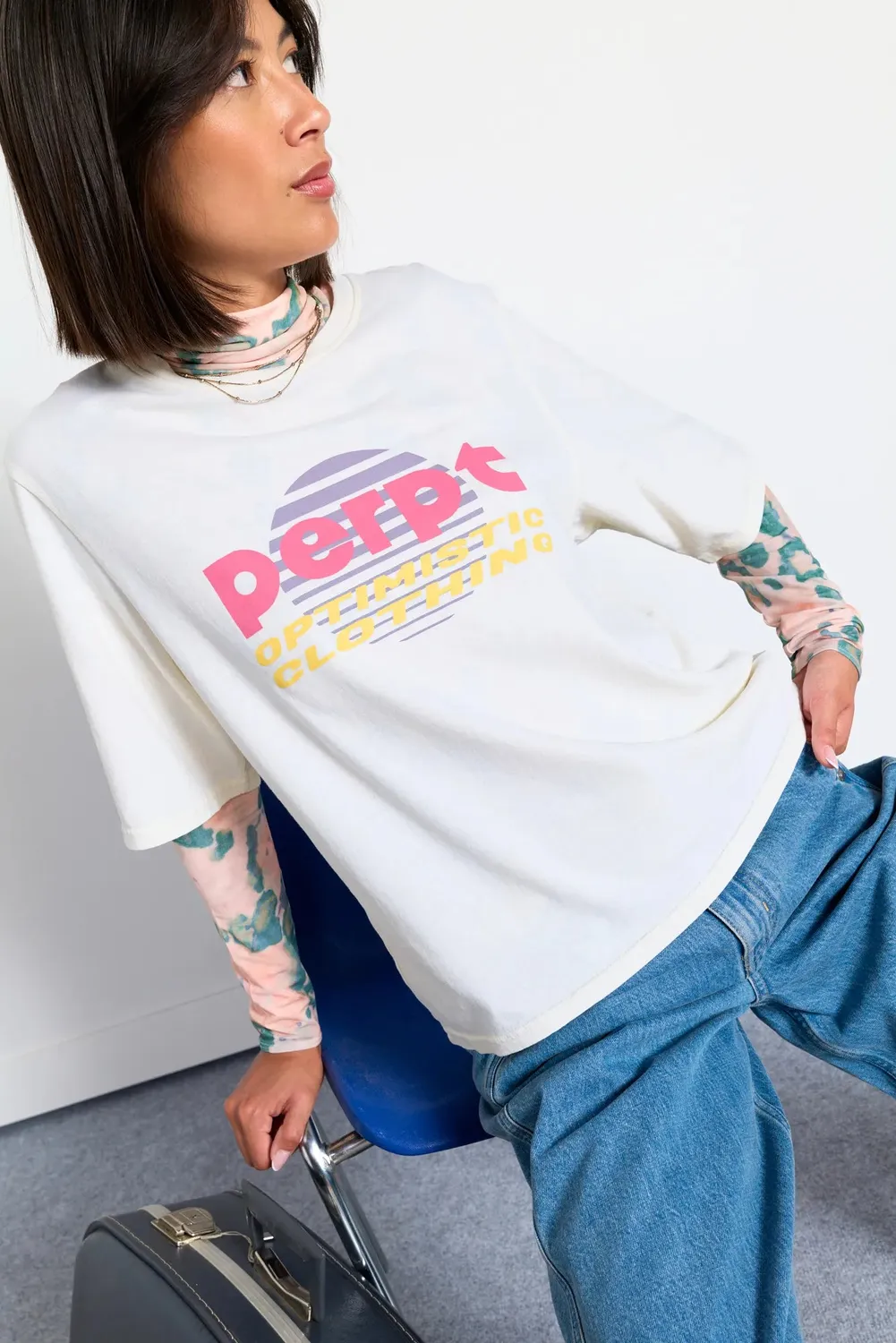 Perpète Jenny tee-shirt crème coton bio