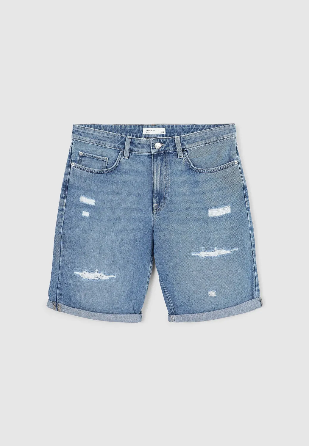 Calliope short jean homme déchiré coupe regular