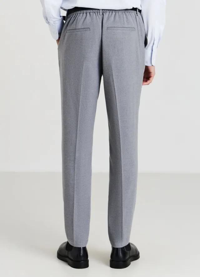 Calliope pantalon homme taille élastique uni 48