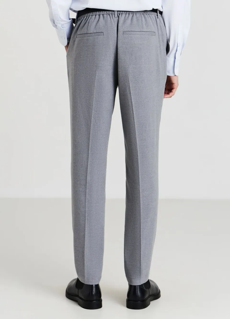 Calliope pantalon homme taille élastique uni 48