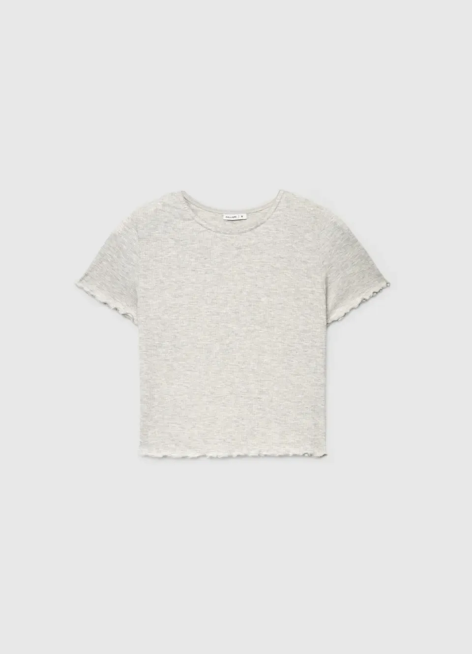 Calliope ensemble pyjama femme côtelé uni 2 pièces