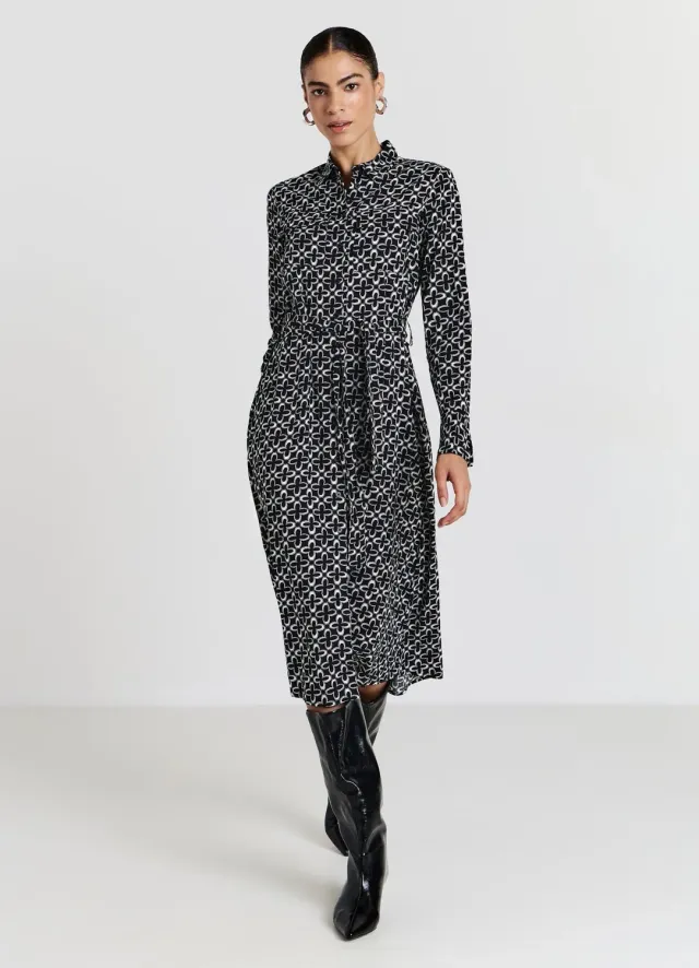 Calliope Robe chemise femme imprimé taille S
