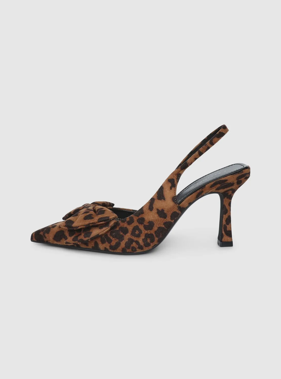 Calliope Slingback Nœud escarpins femme animalier 8 cm