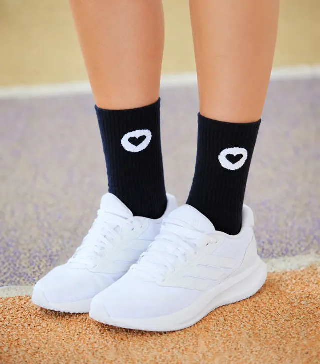 Cocorico Boost chaussettes sport femme noir 36/41 coton