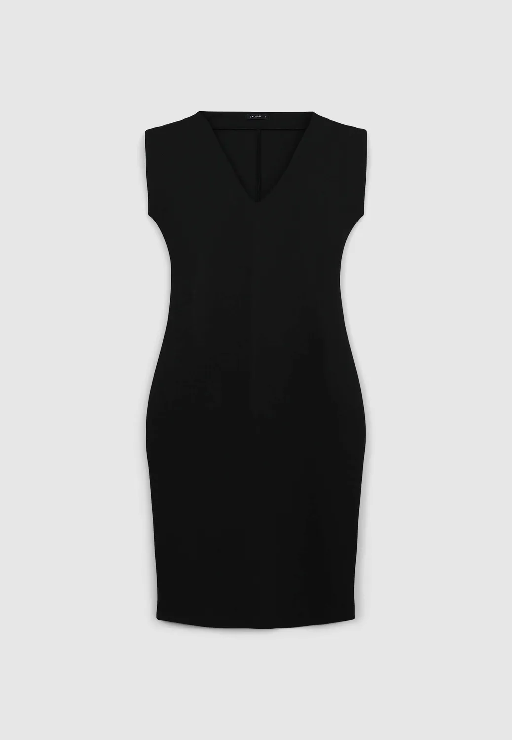 Calliope robe fourreau point milano femme sans manches