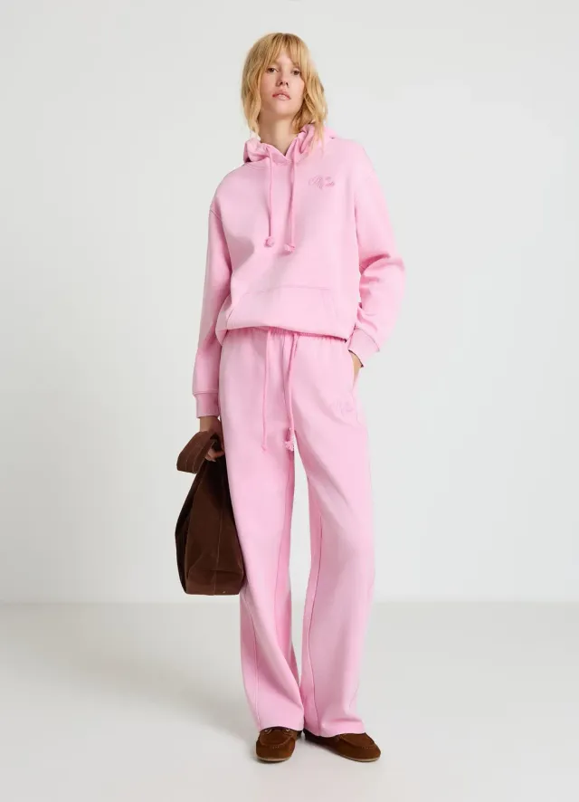 Calliope barrel fit pantalon jogging femme uni