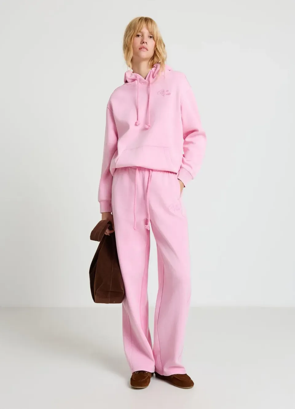 Calliope barrel fit pantalon jogging femme uni