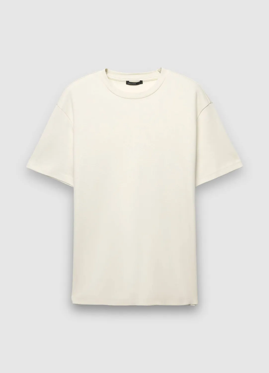 Calliope t-shirt homme col rond uni manches courtes