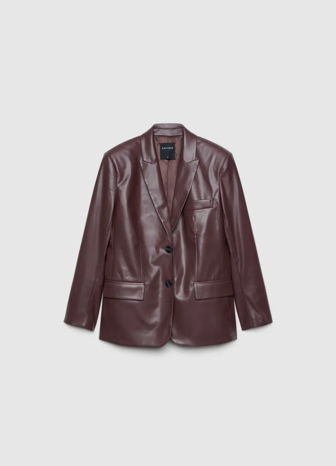 Calliope Veste oversize monopetto femme unie