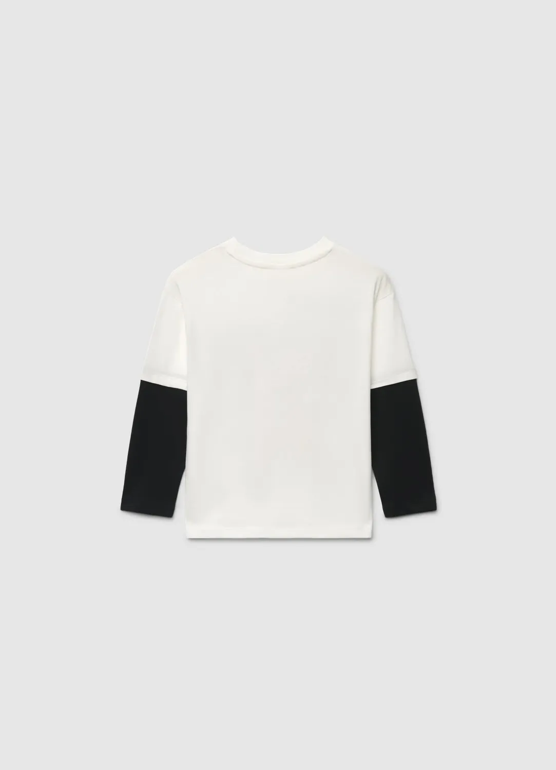 Calliope t-shirt garçon ours manches longues