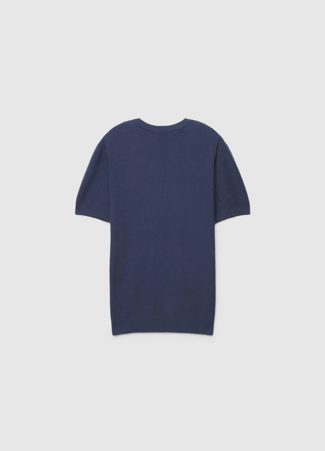 Calliope t-shirt jacquard homme col rond