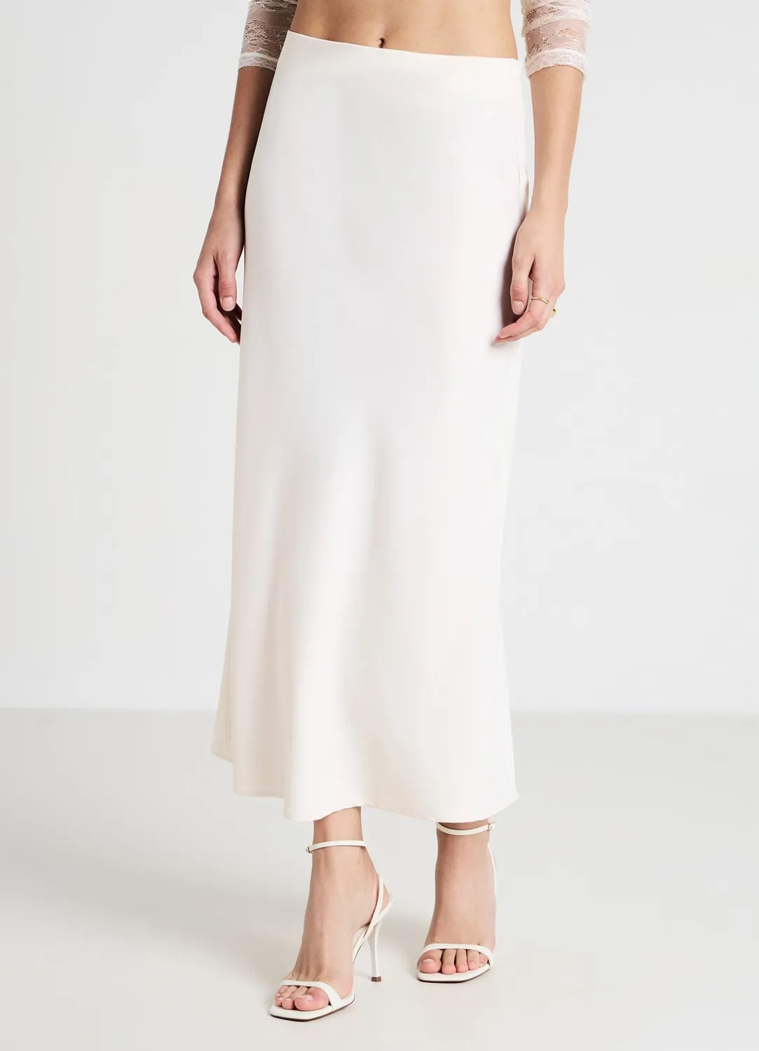 Calliope Jupe midi évasée femme unie