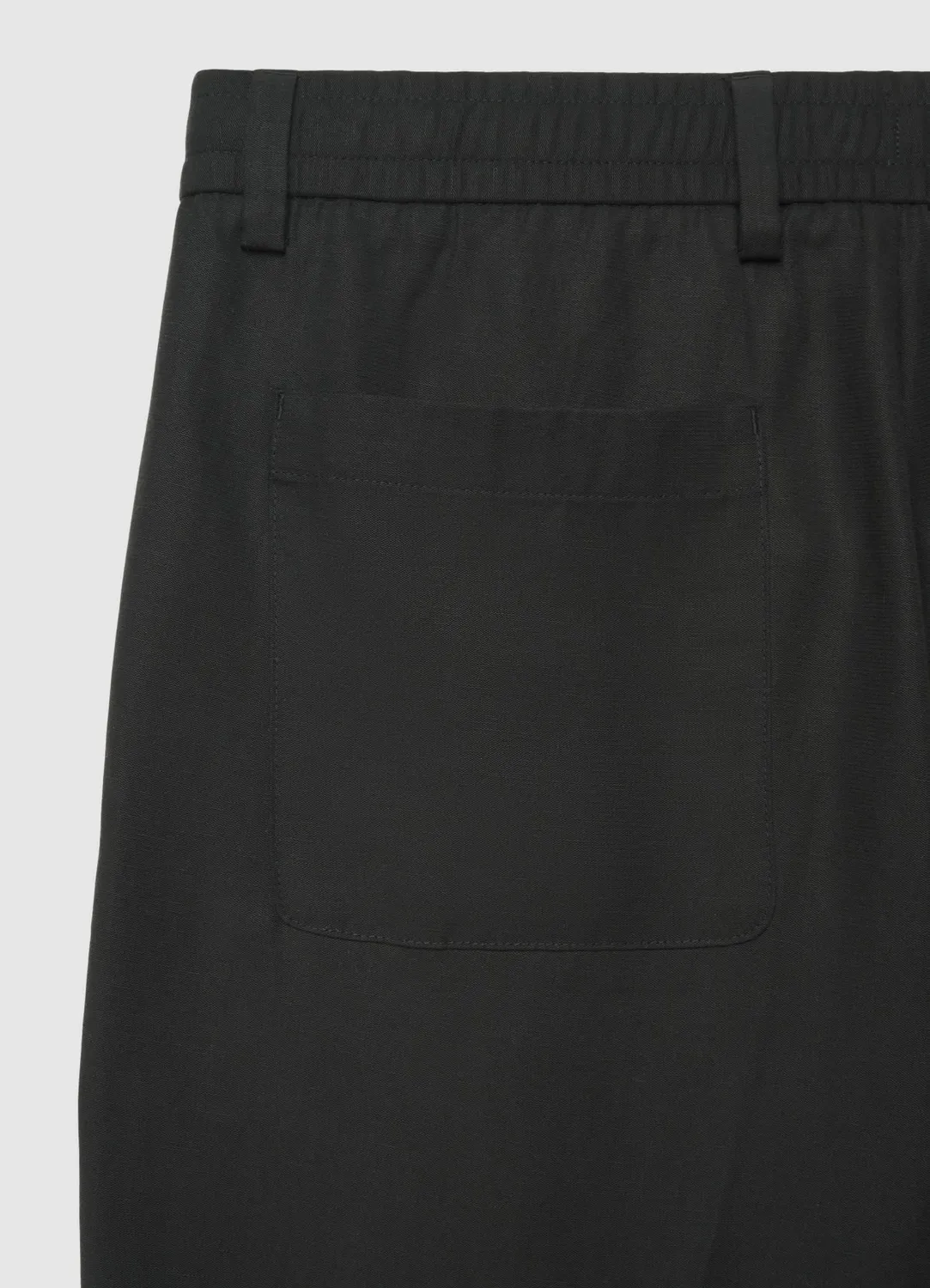 Calliope pantalon homme droit taille elastiquee uni