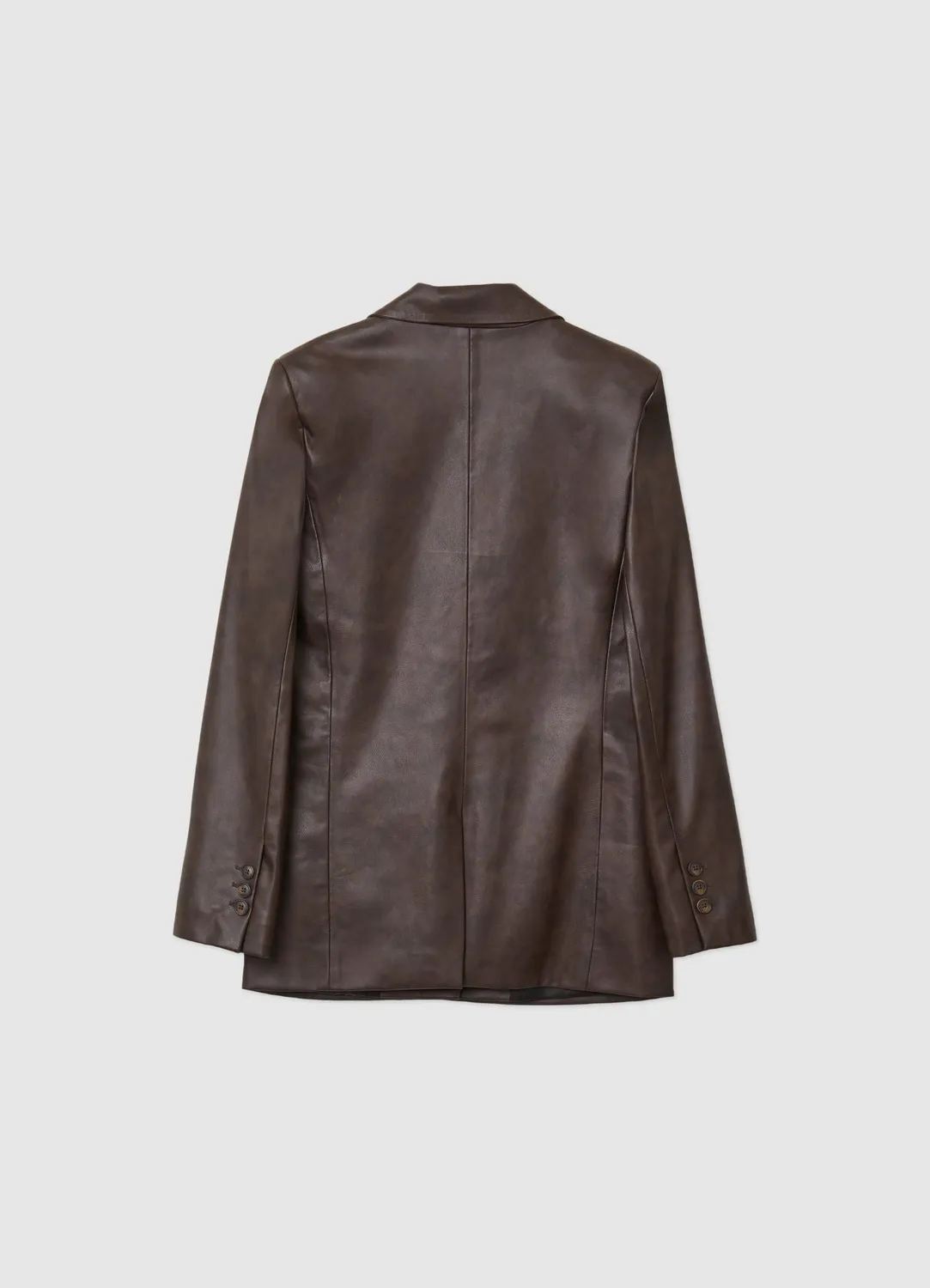 Calliope veste double boutonnage femme simili cuir