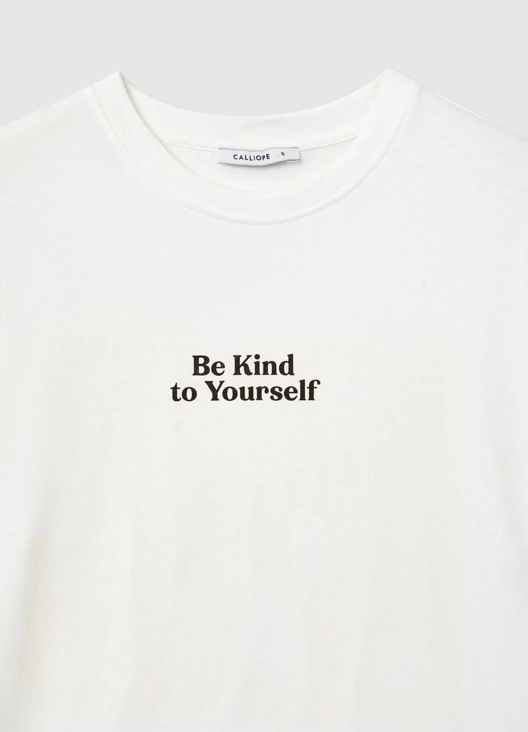 Calliope t-shirt femme inscription dos coton