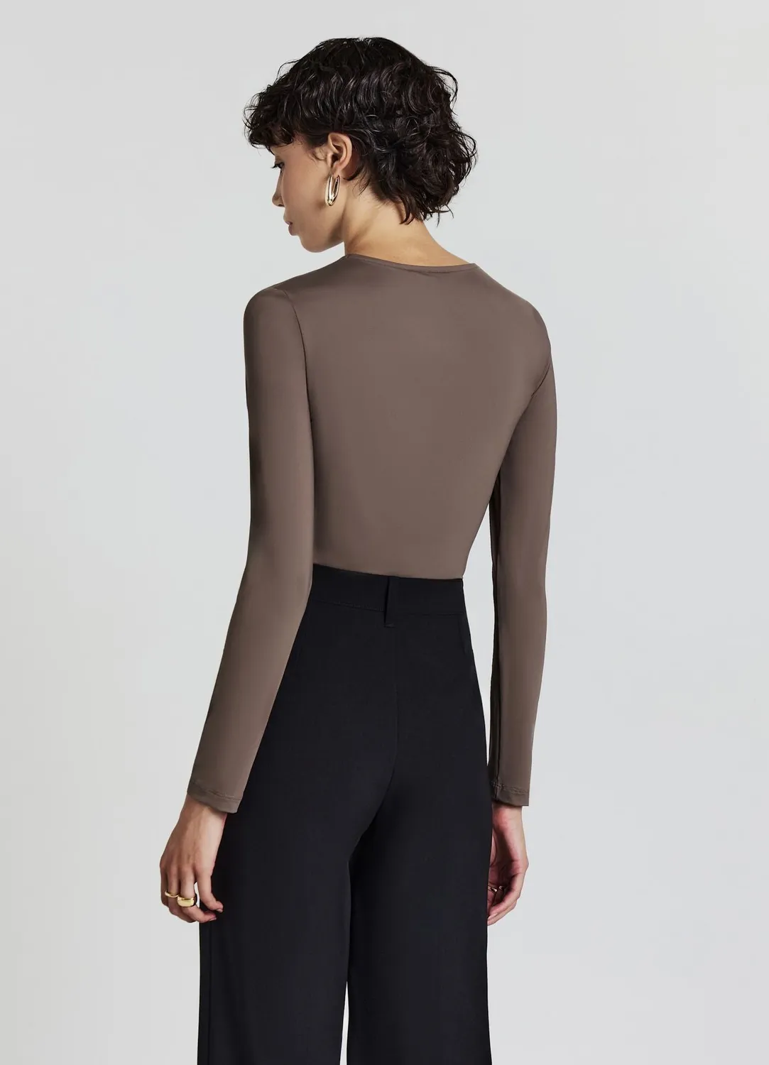 Calliope body femme manches longues col rond