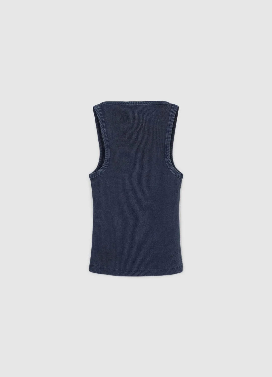 Calliope top côtelé col large femme coton