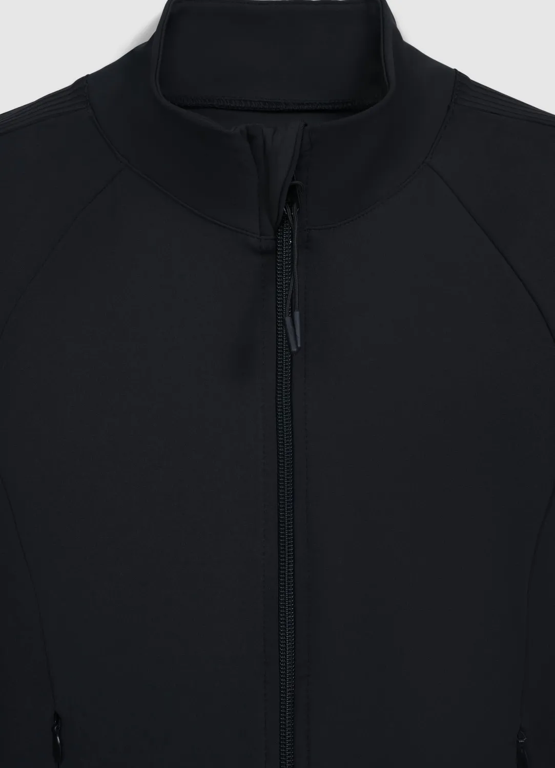 Calliope sweat zippé femme S col montant ajusté uni