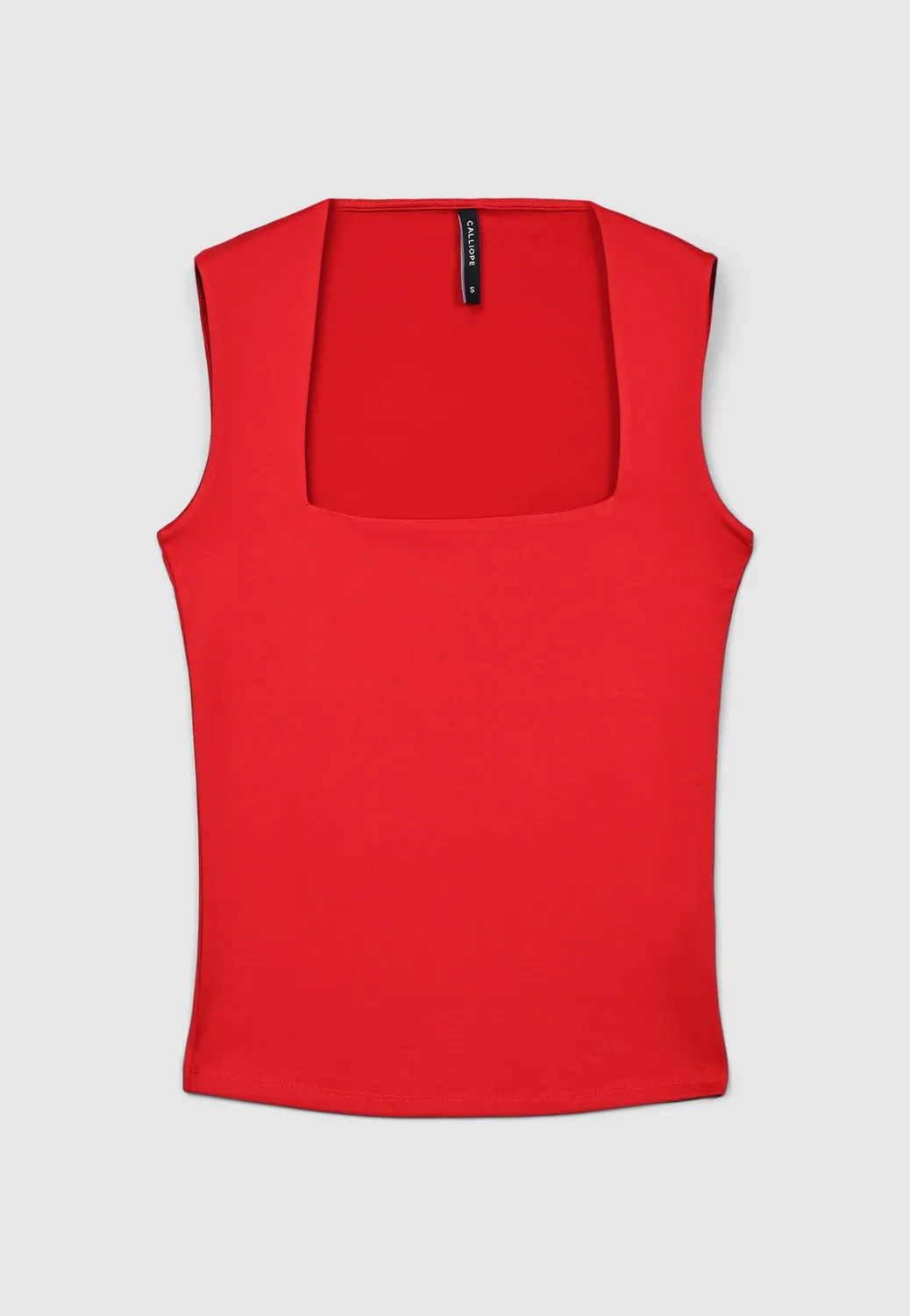 Calliope débardeur col U uni femme regular