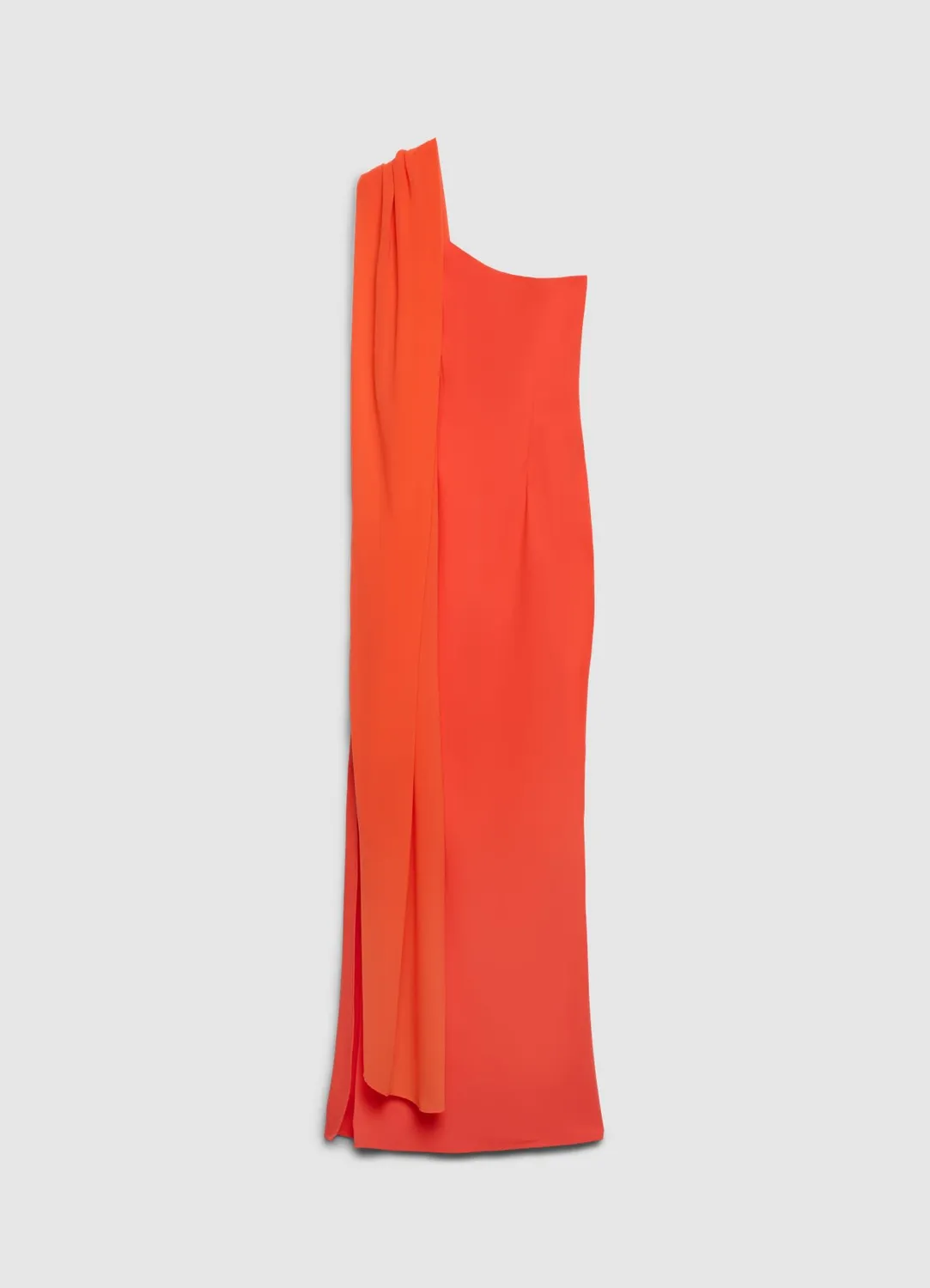 Calliope robe longue femme monospalla drapée