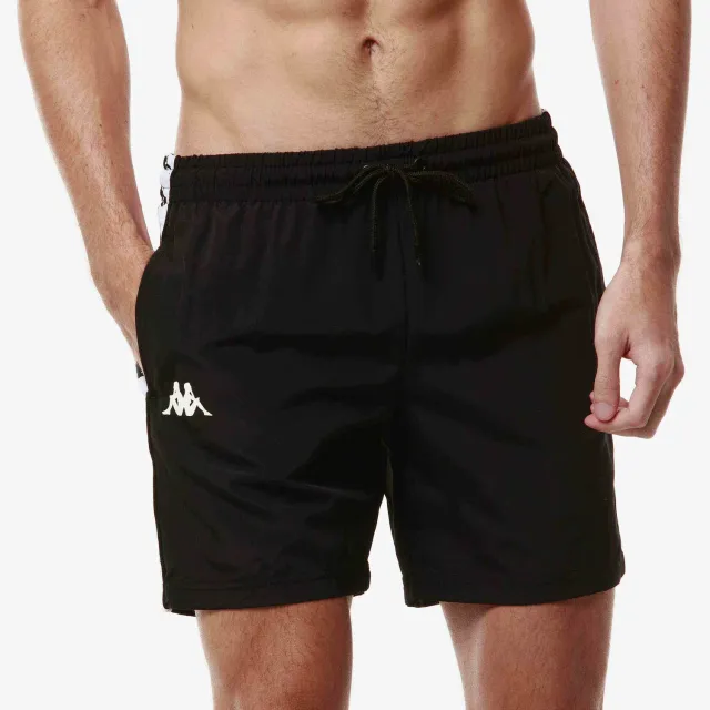 Robe di Kappa Authentic Coney short homme noir nylon