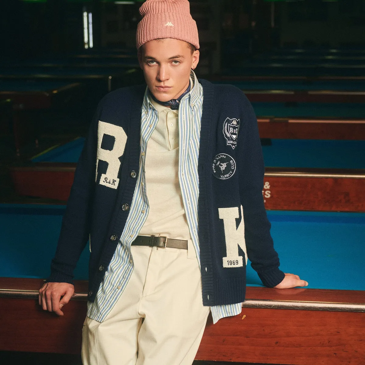 Robe di Kappa Buacha gilet bleu marine laine homme