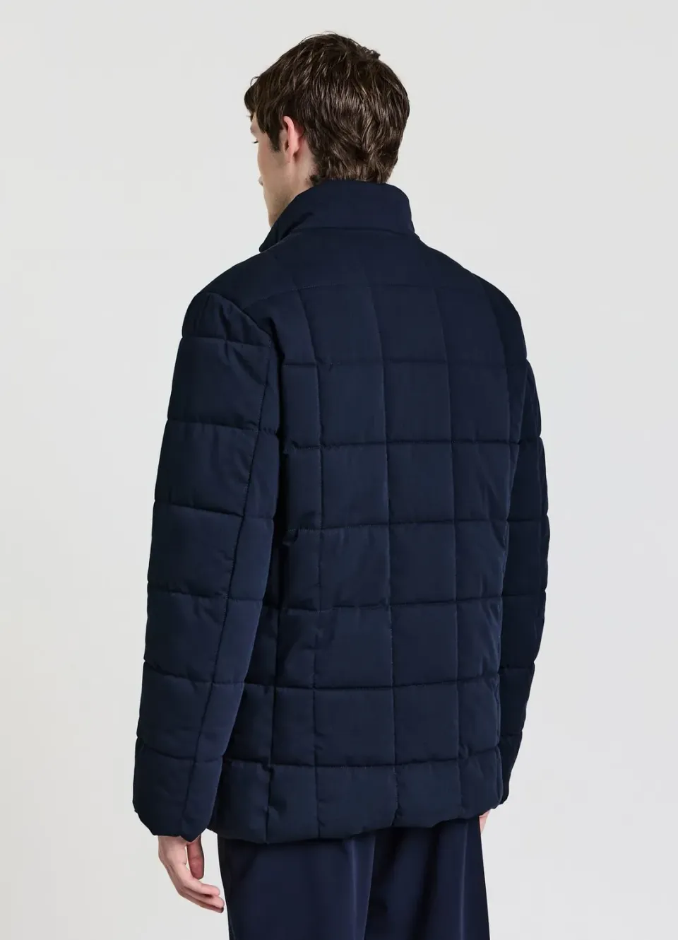 Calliope veste matelassée homme col haut à boutons