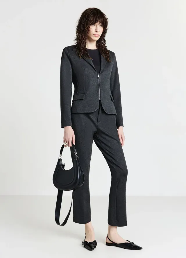 Calliope veste zippée punto milano femme