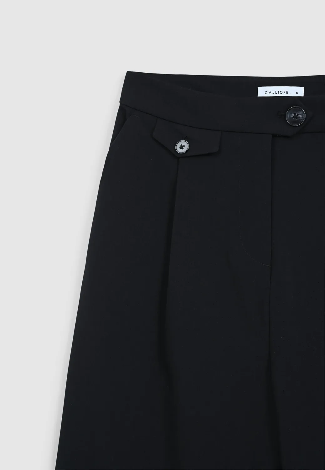 Calliope pantalon palazzo femme pinces regular