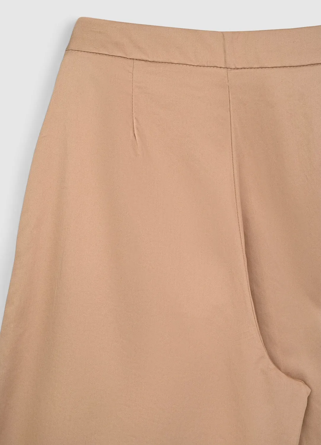 Calliope Pantalon Palazzo Crop Femme Coton