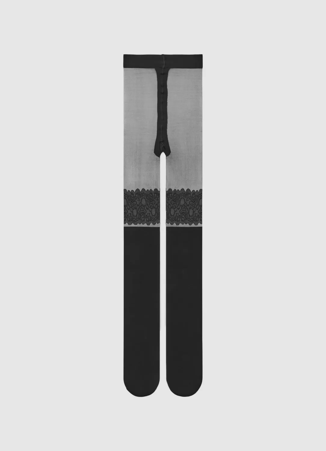 Calliope collant femme effet porte-jarretelles dentelle