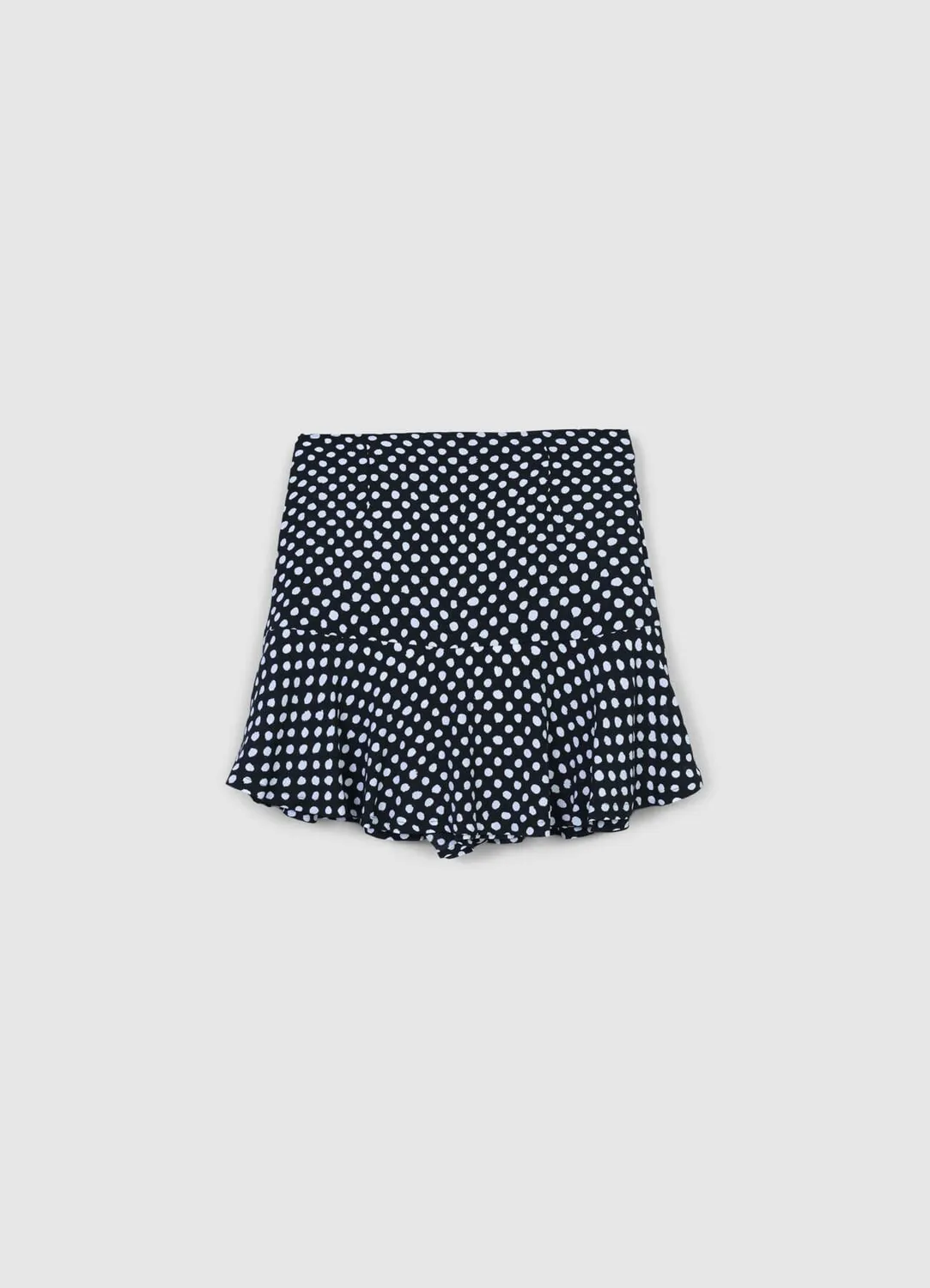 Calliope jupe-pantalon femme pois à volants