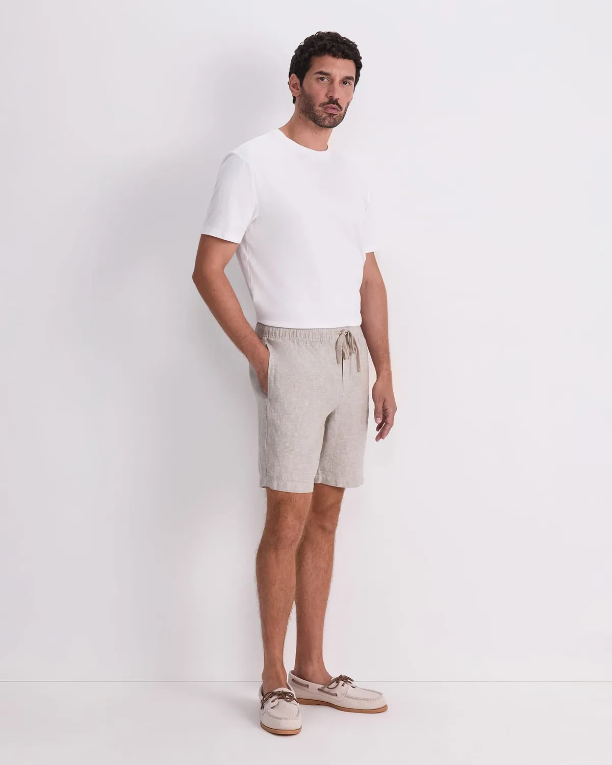 Sportscraft Caffery Linen Short lin homme ficelle