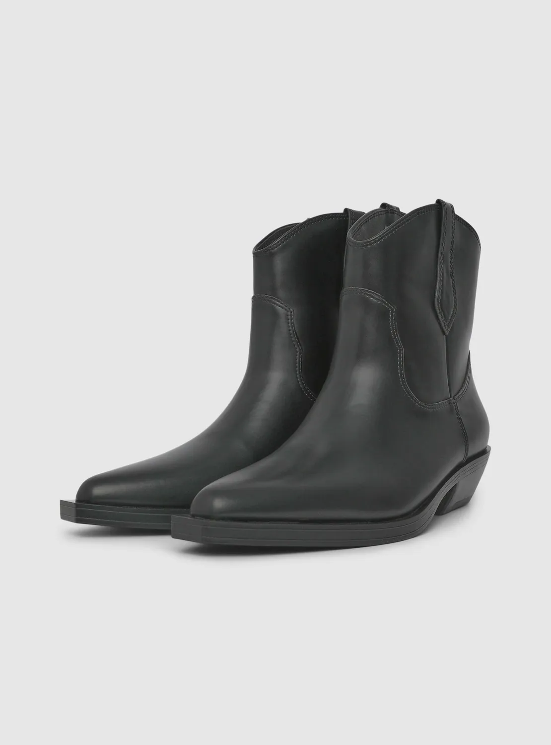 Calliope Bottines texanes femme basses talon 4cm
