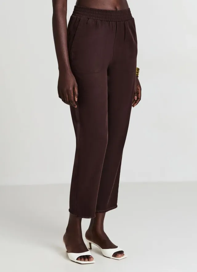 Calliope Jogger uni taille élastique femme