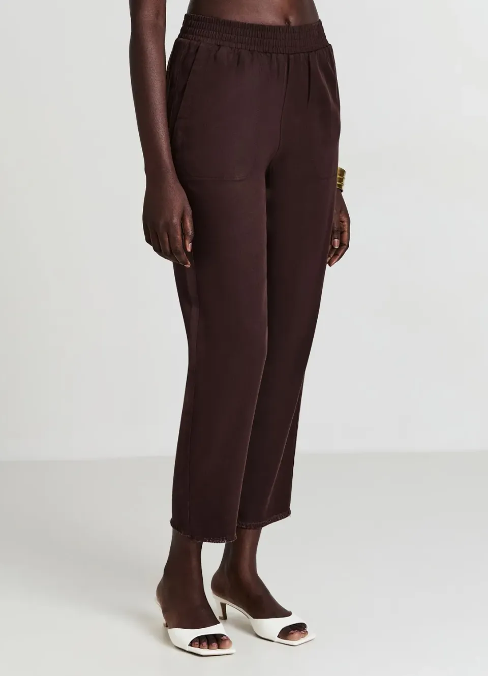 Calliope Jogger uni taille élastique femme