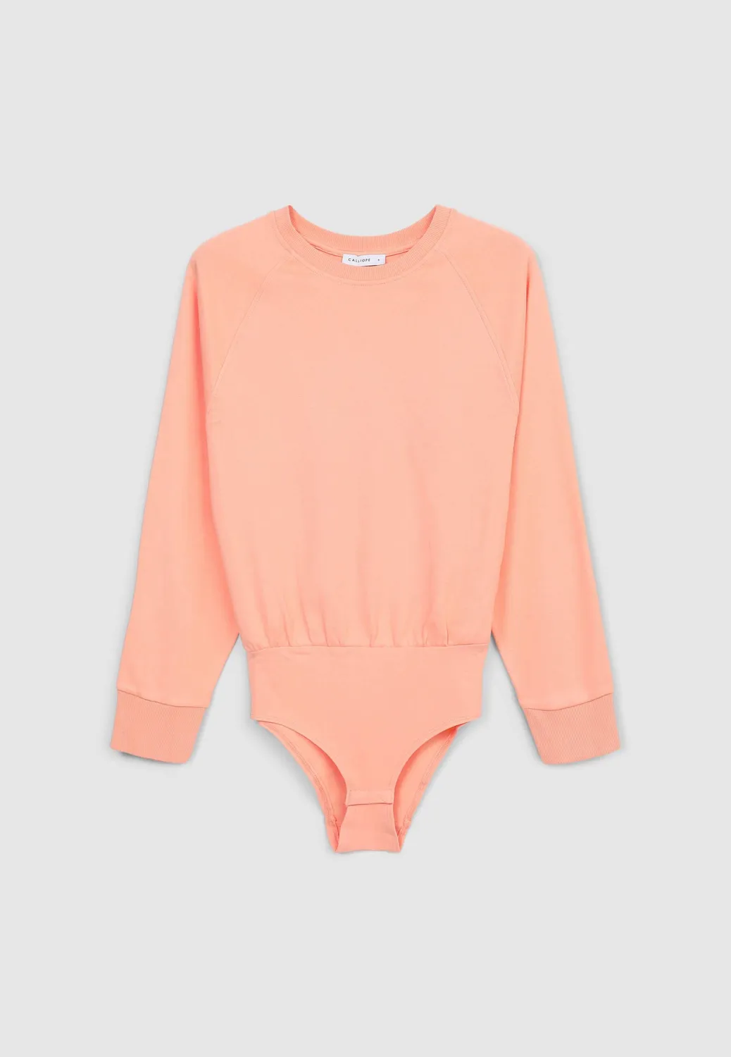 Calliope sweat body femme coton uni