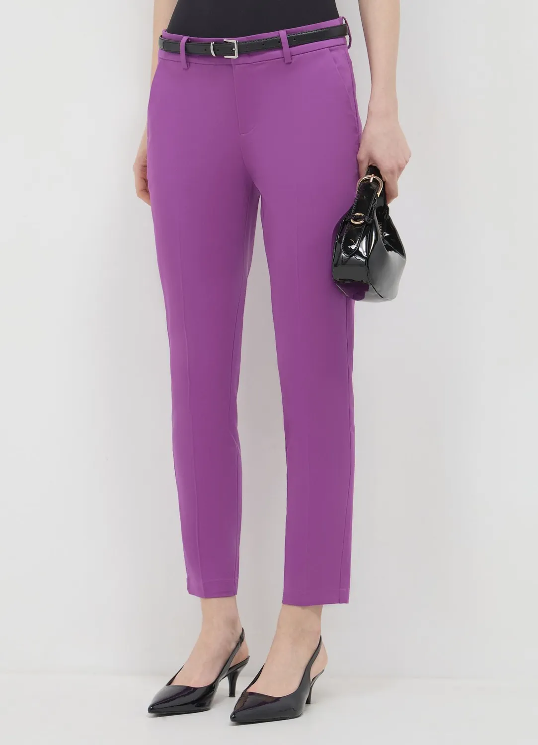 Calliope pantalon rasatello coton femme