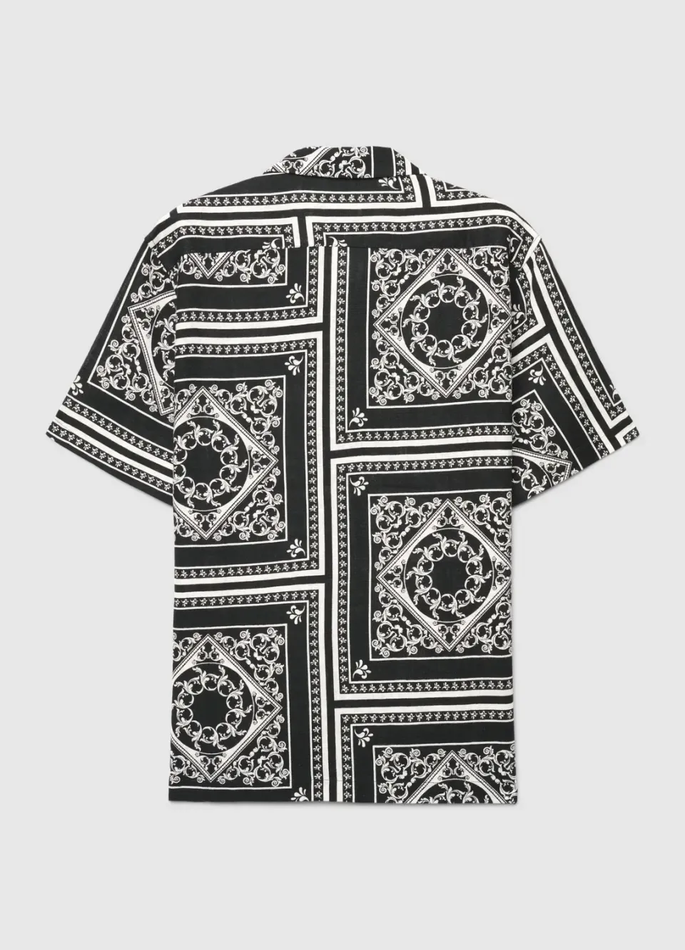 Calliope chemise bowling homme à motifs manches courtes