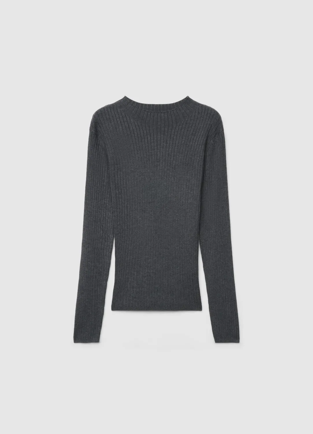 Calliope t-shirt femme côtelé col montant