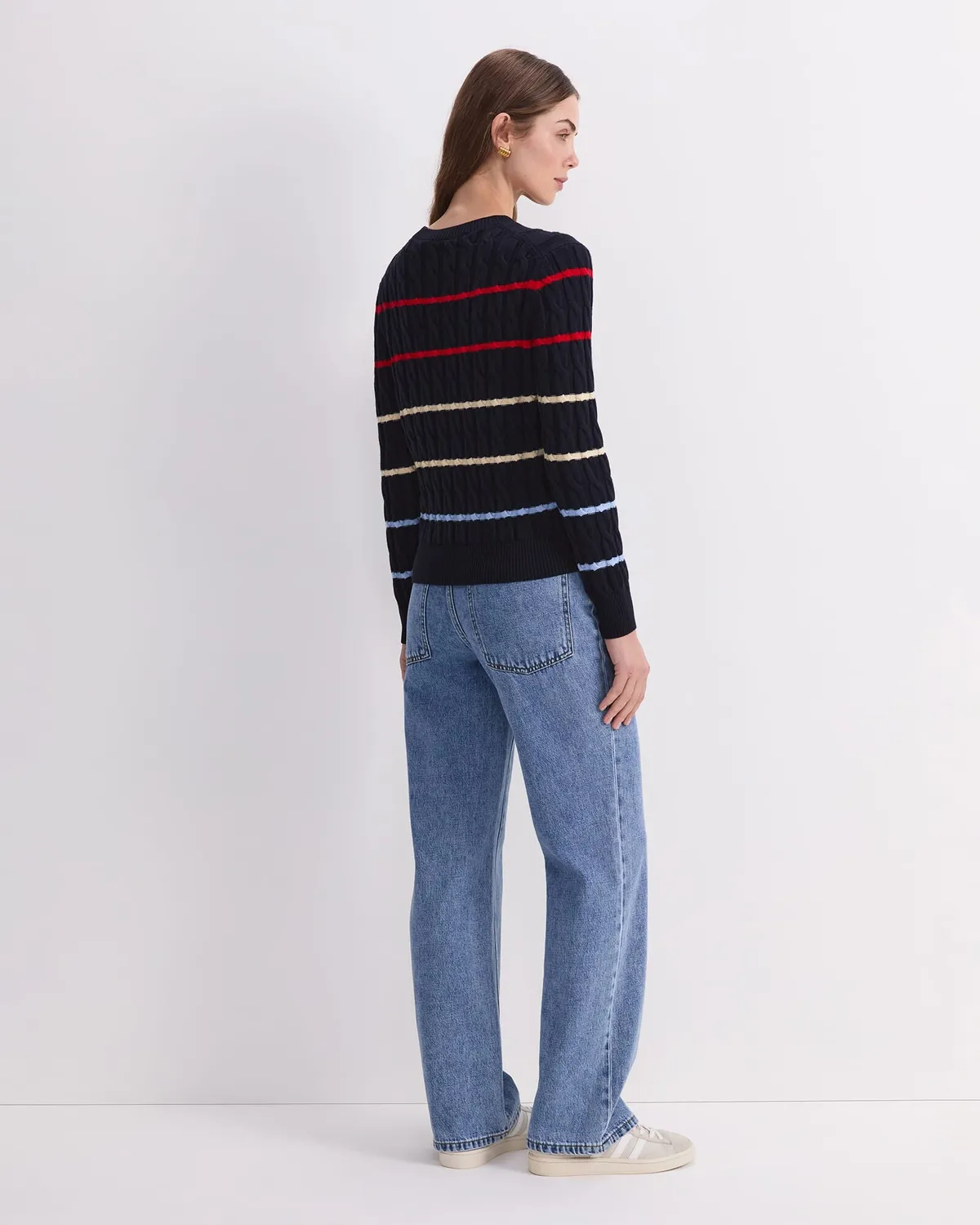 Sportscraft Merino Cable pull laine mérinos col rond
