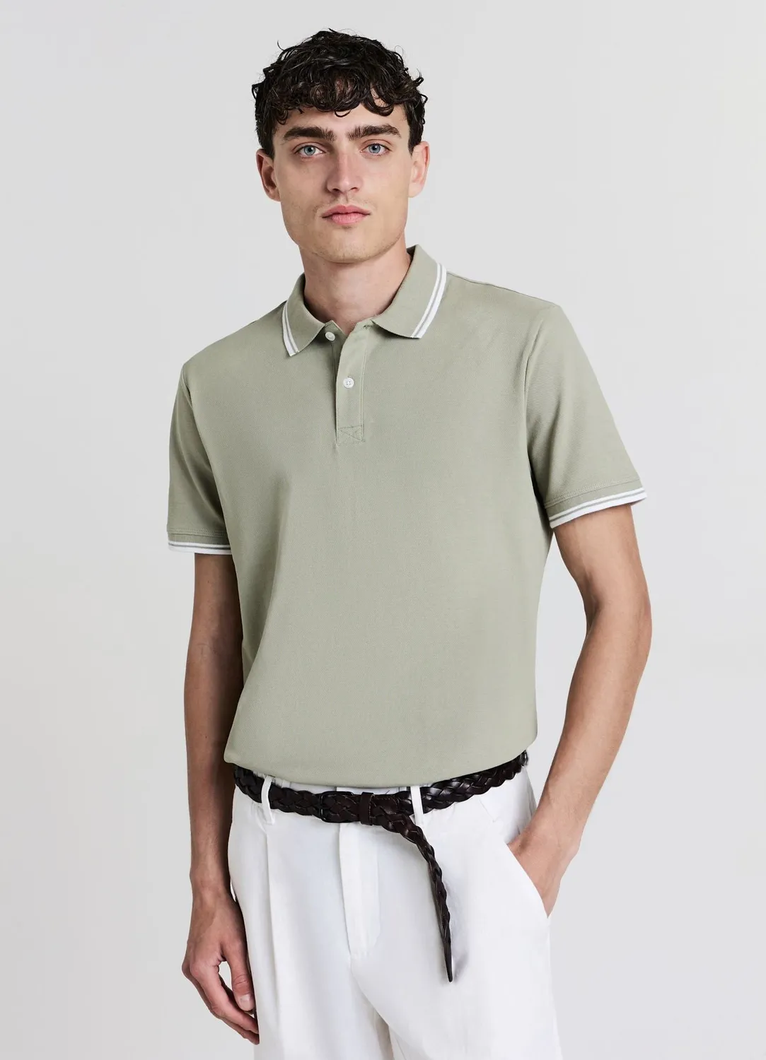 Calliope polo coton profils homme