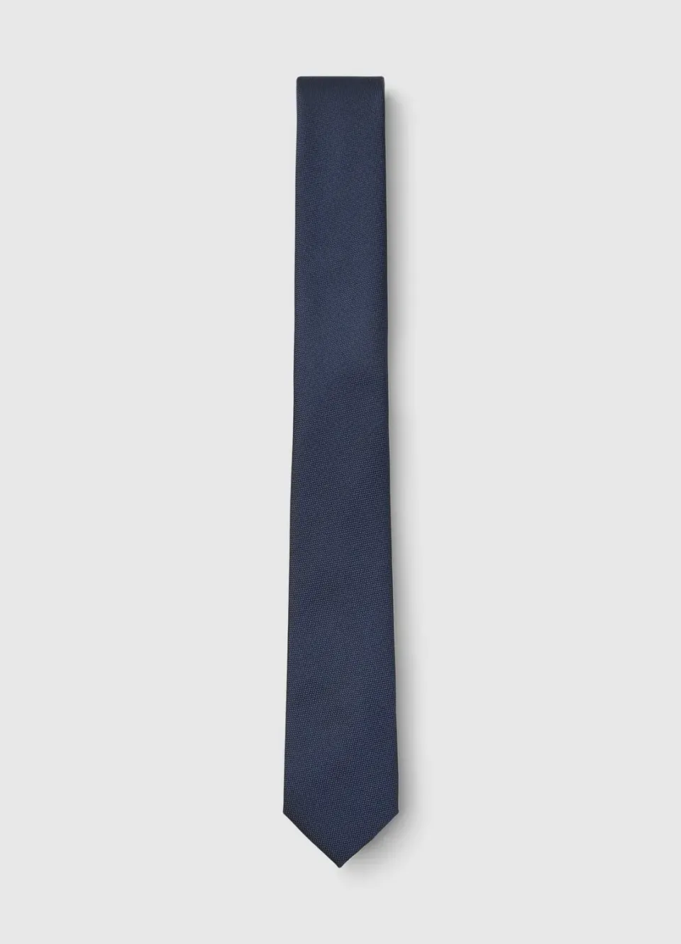 Calliope Cravatta tinta unita cravate homme texturée