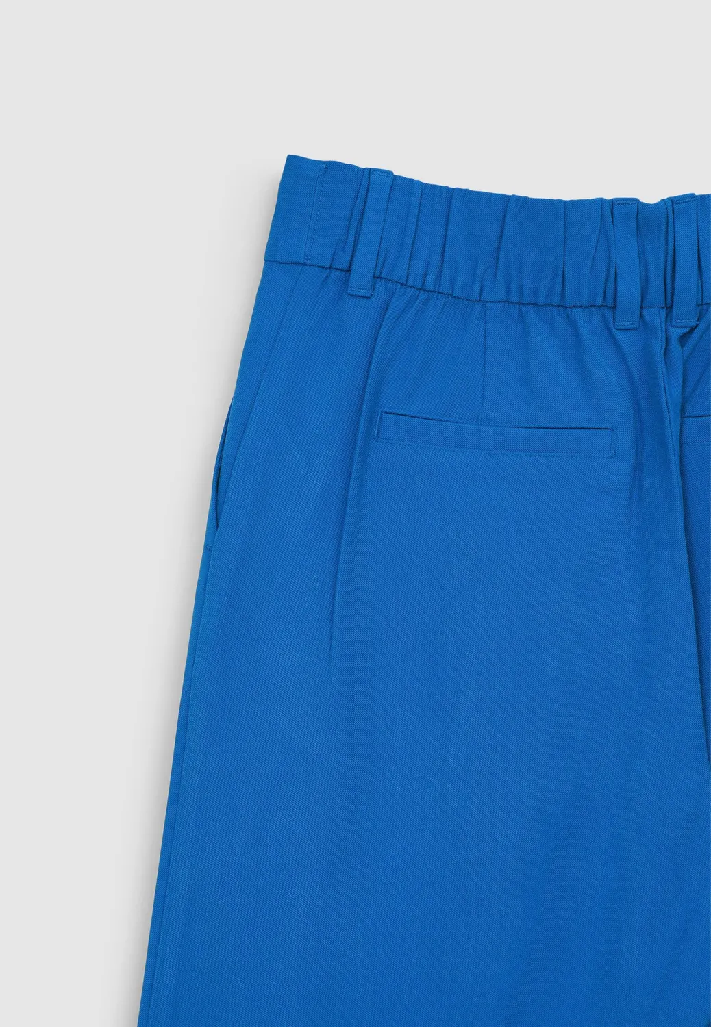 Calliope pantalon classique femme à revers taille élastique