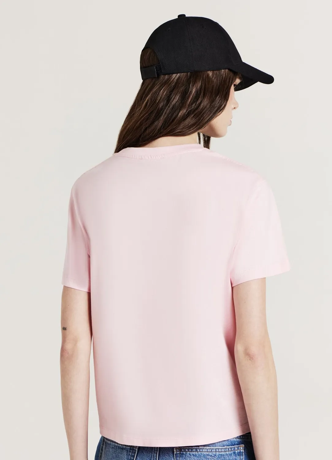 Calliope t-shirt femme col rond uni coton