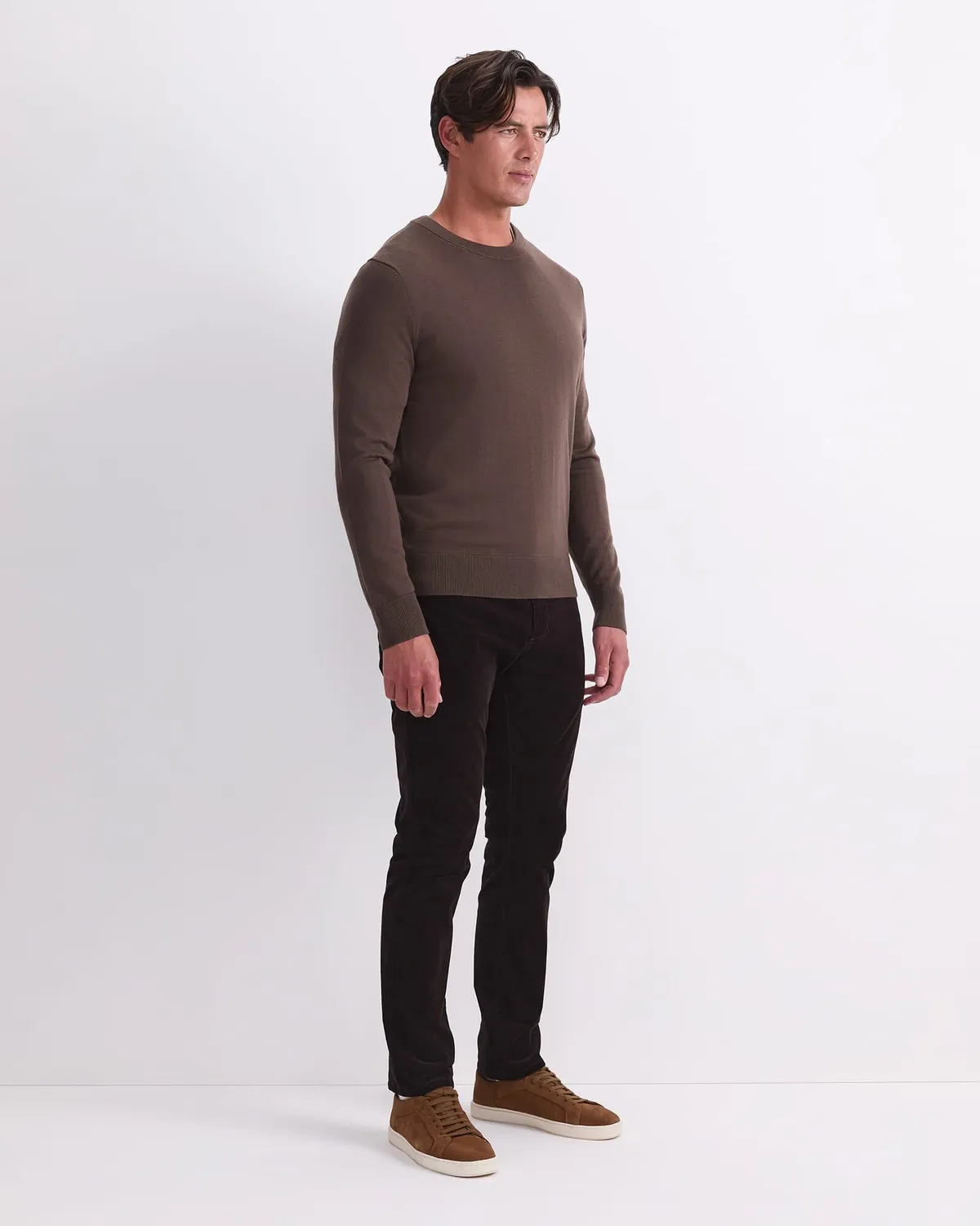 Sportscraft Merino Crew pull homme laine