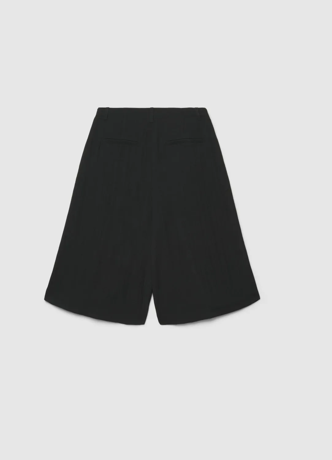 Calliope short bermuda femme uni genou taille haute