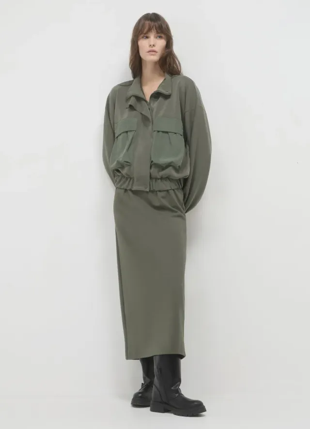 Calliope sweat zippé à poches femme