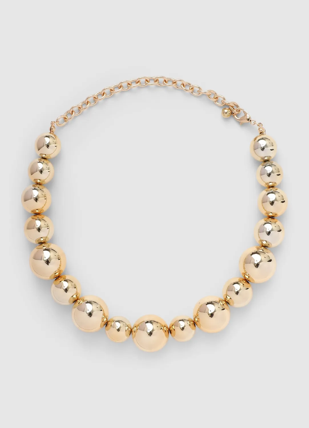 Calliope collier ras du cou perles taille unique